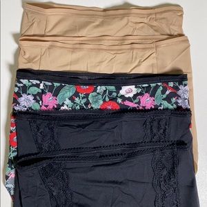 Soma Vanishing Edge Modern Briefs set of 5 NWOT